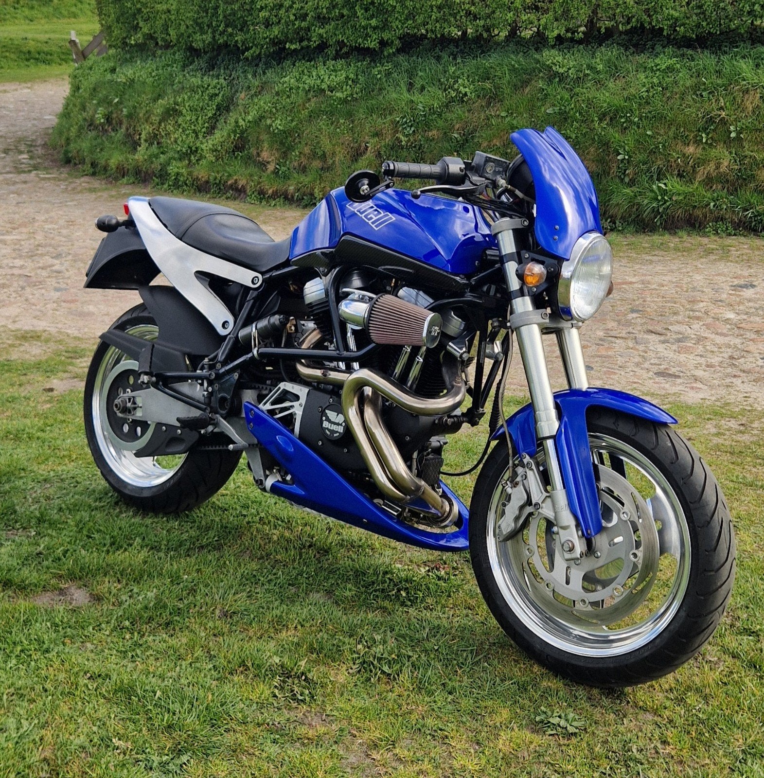 Buell X1 Lightning 1200 – 17.093 km, Motoren, 2 cilinders, Sportuitlaat, Motorrijbewijs A, Gebruikt