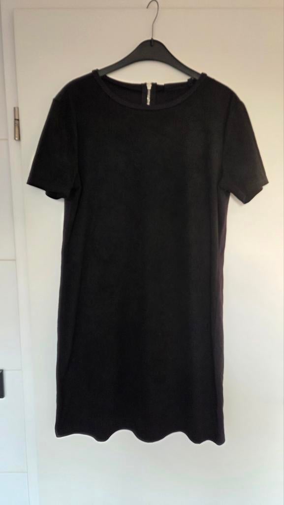 Zwart jurkje rits maat L/40, Maat 38/40 (M), Jazlyn, Zwart, Ophalen of Verzenden