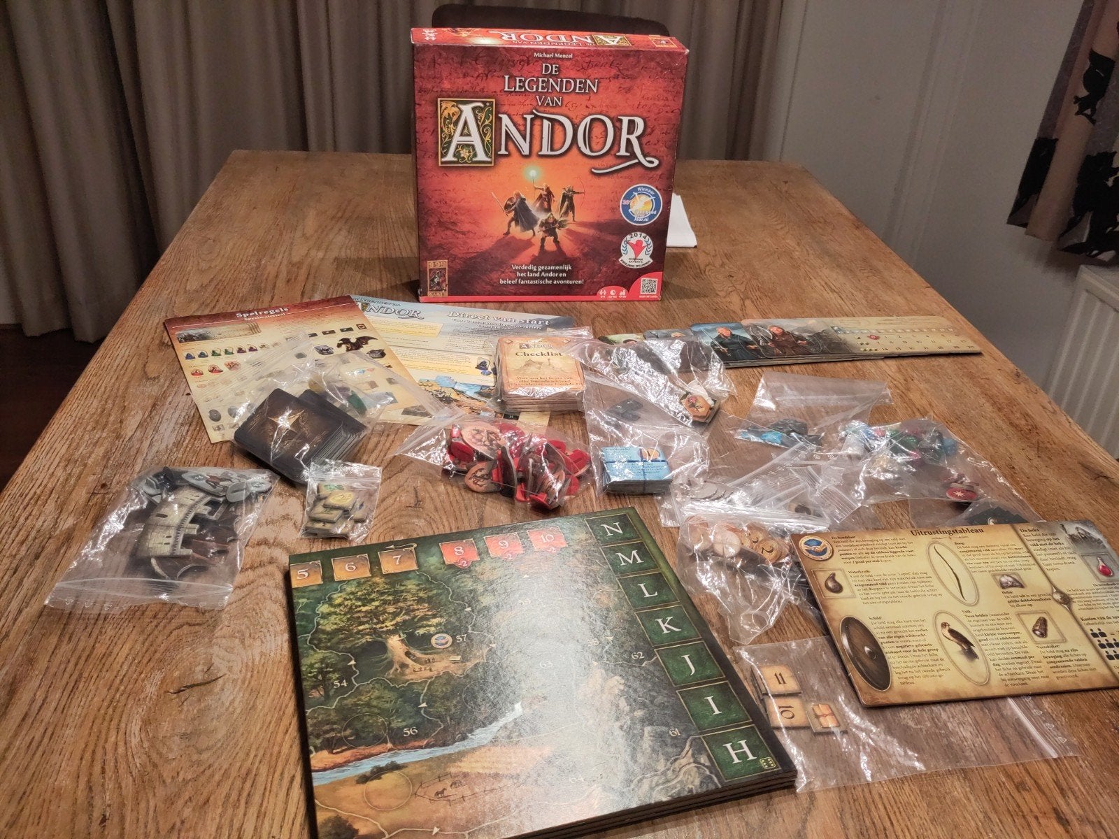 Andor, Een of twee spelers, Ophalen of Verzenden, Gebruikt, 999 Games