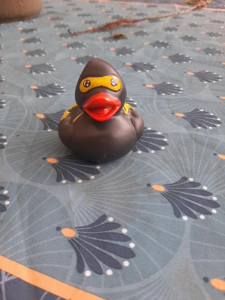 Badeend ninja zwart, Verzenden, Nieuw