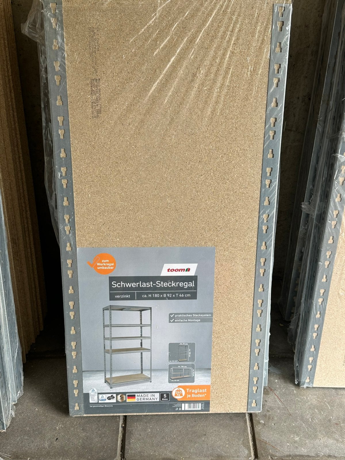Stelling kast nieuw in de verpakking, Ophalen, Nieuw