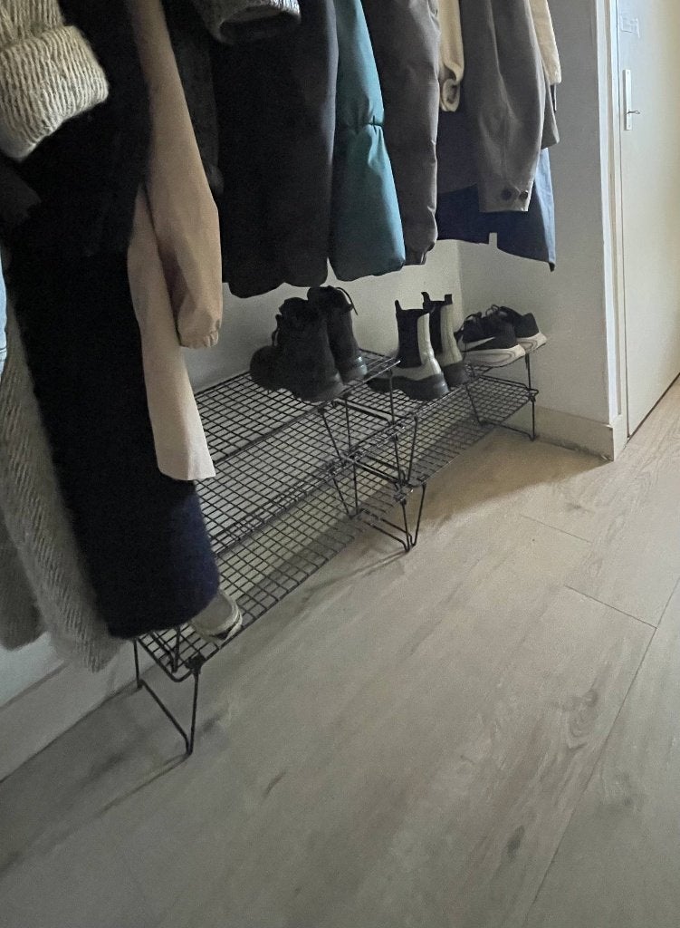 IKEA GREJIG schoenen rek x5, Ophalen, Zo goed als nieuw