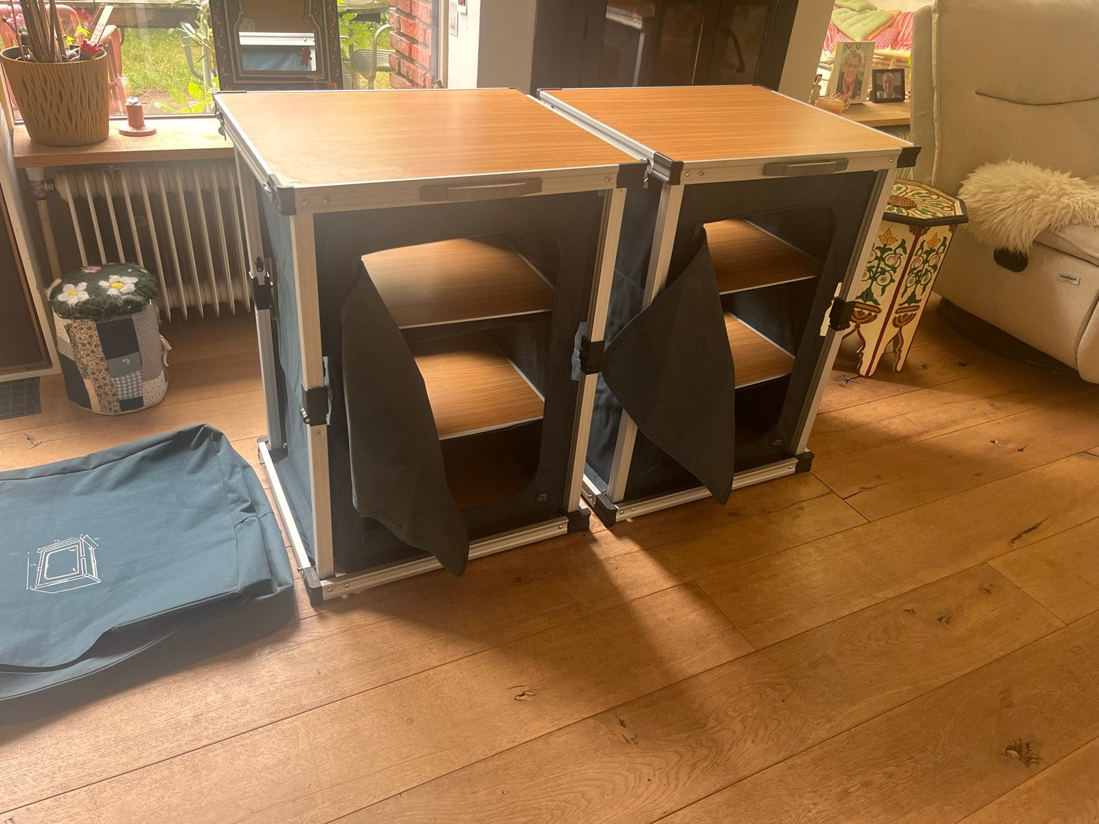 2x Human Nature Opvouwbare Campingkasten - Zo goed als nieuw, Ophalen of Verzenden, Zo goed als nieuw