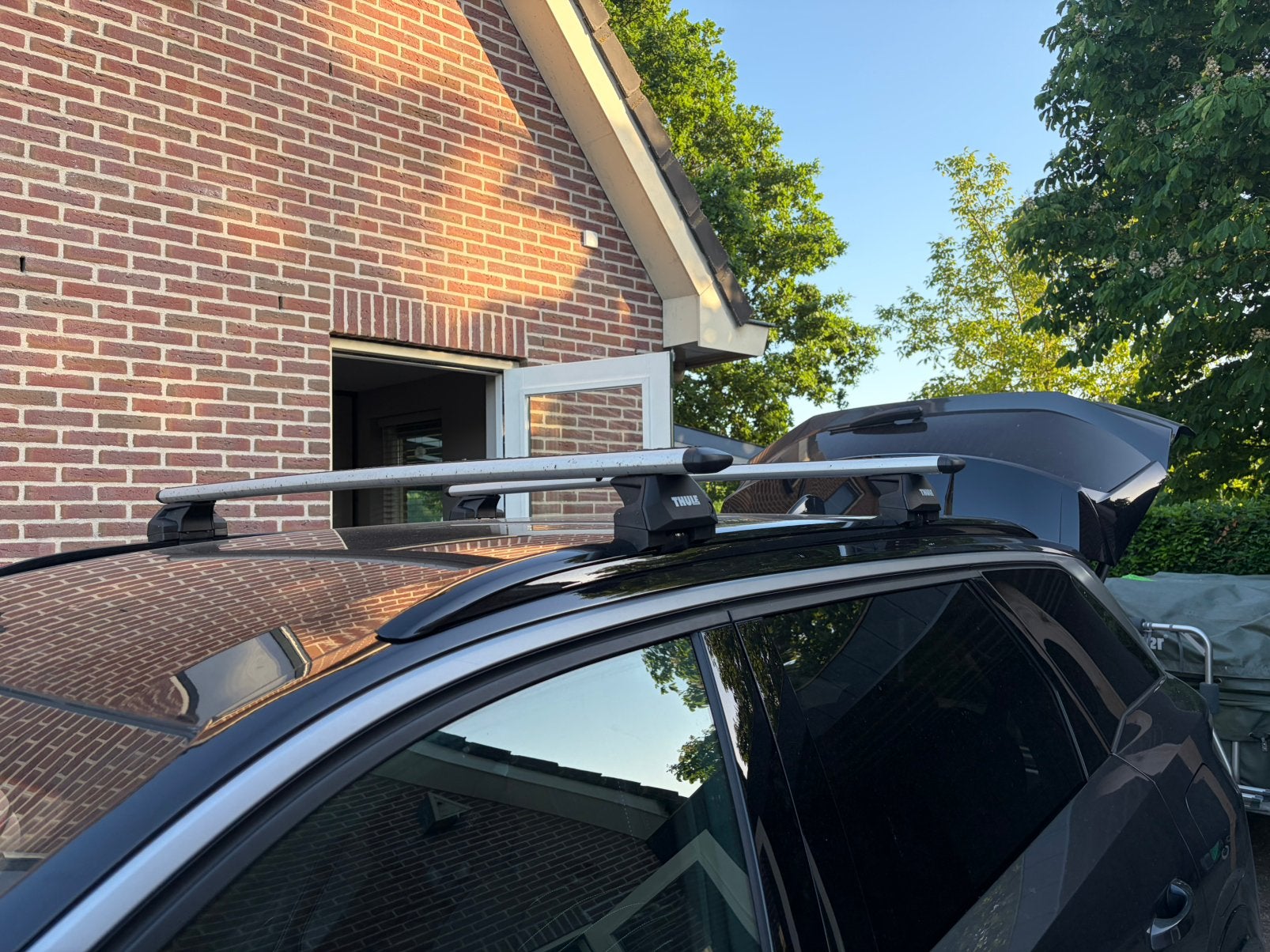 Te koop: Thule wingbar dakdragers voor peugeot e5008, Ophalen of Verzenden, Zo goed als nieuw