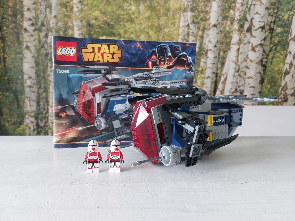 Lego Star Wars Coruscant Police Gunship 75046, Star Wars, Lego, Zo goed als nieuw, Complete set