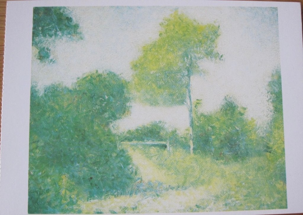 Georges Seurat - de open plek - nieuwe ansichtkaart, Verzenden, 1980 tot heden, Ongelopen, Overige thema's