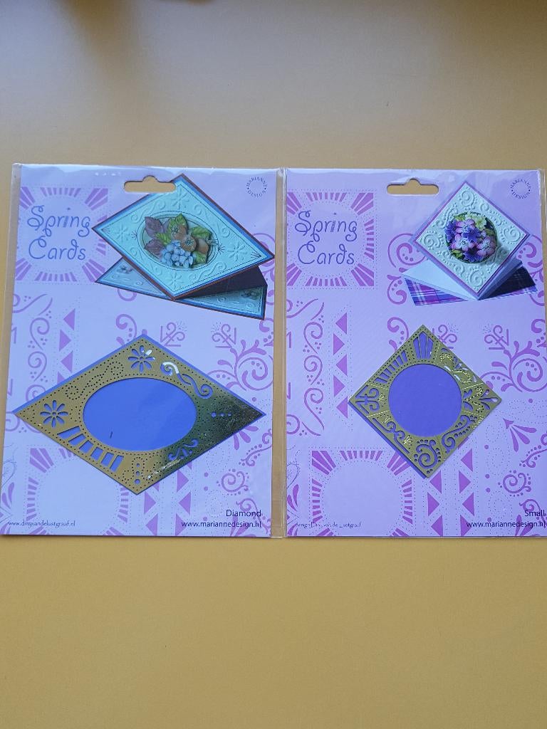 Marianna Design stencils/mallen voor springkaarten, Ophalen of Verzenden, Zo goed als nieuw, Overige thema's, Pons of Mal