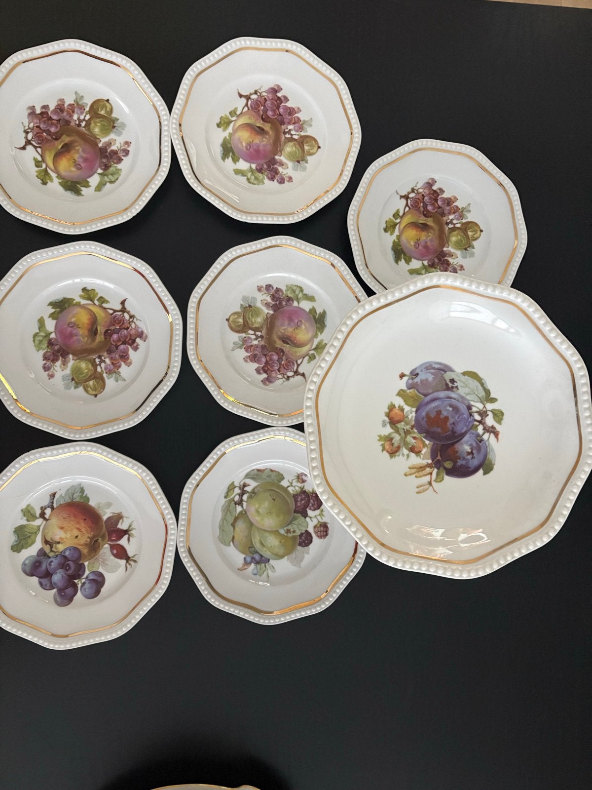 Vintage Rosenthal Servies - Botanische Fruitdecoraties, Ophalen