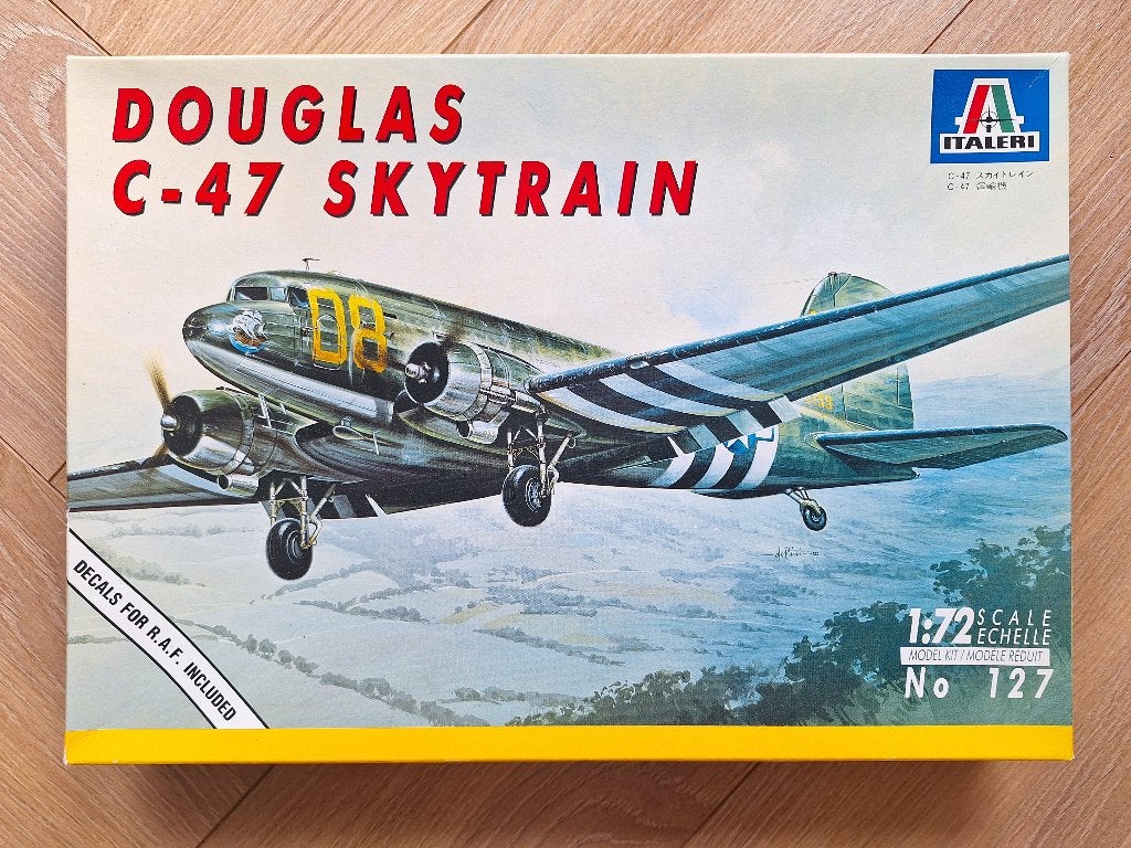1:72 1/72 Italeri Douglas C-47 Skytrain, 1:72 tot 1:144, Italeri, Ophalen of Verzenden, Zo goed als nieuw