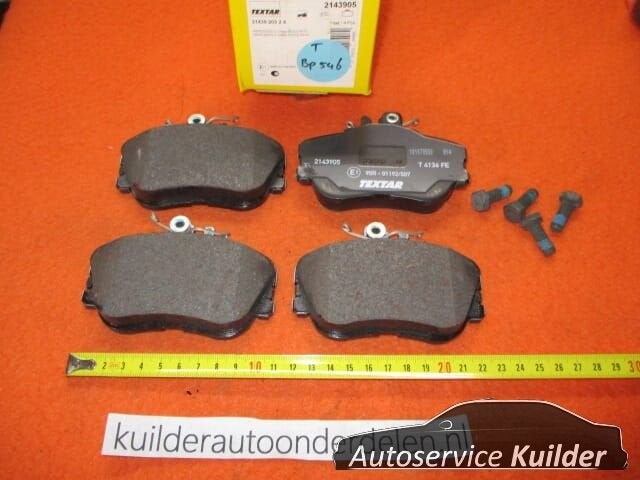 Remblokken voorzijde Mercedes C klasse w202 s202 BP546  2143, Auto-onderdelen, -, Nieuw, Ophalen of Verzenden, -