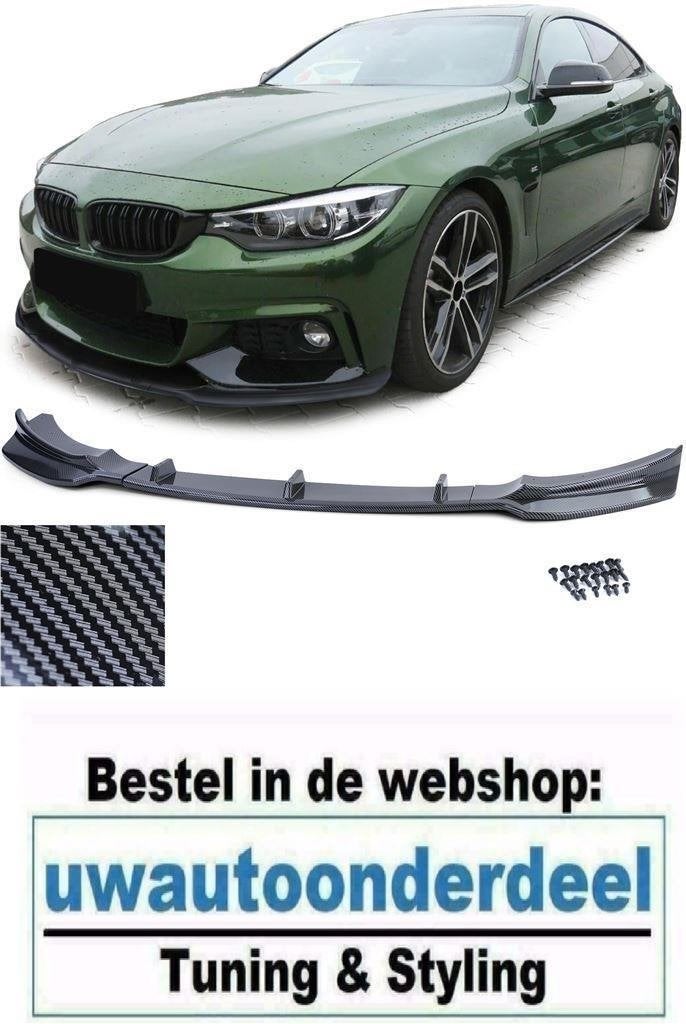Spoiler Carbon Look Voor Bmw 4 Serie F32 F33 F36 M Pakket, Verzenden