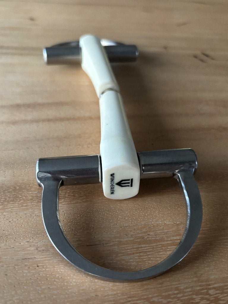 Winderen bit enkel gebroken 12,5, Gebruikt, Verzenden, Wit, Winderen