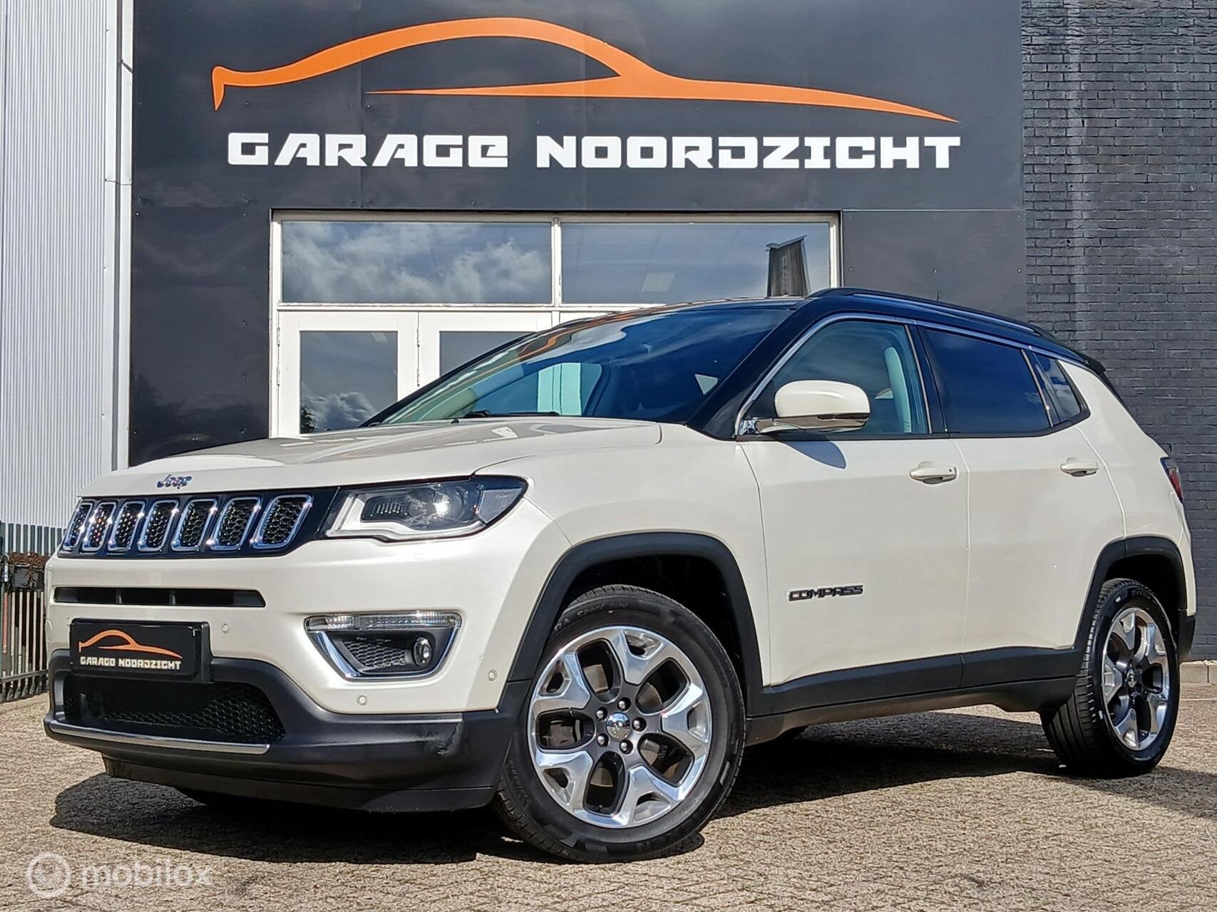 Jeep Compass 1.4 Multi air Turbo Limited Edition 140PK, Auto's, Voorwielaandrijving, Dealer onderhouden, Gebruikt, Overige carrosserieën