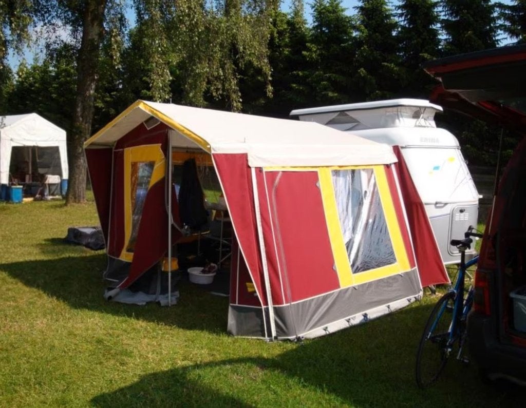 Voortent + uitbouw voor Eriba Touring Puck, Ophalen, Gebruikt, Overige merken