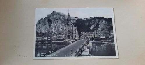 kaart dinant belgie uit 1938 - pont, citadelle et eglise, Ophalen of Verzenden, 1920 tot 1940, Gelopen, Namen