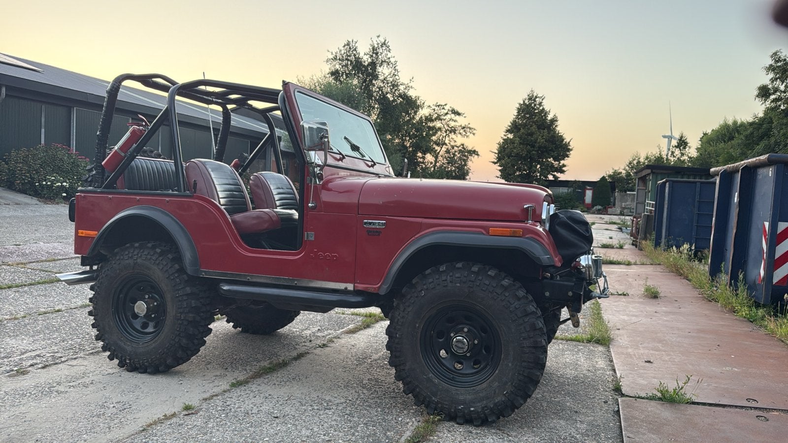 Jeep 1977 Rood, 1694 kg, Euro 6, CJ, Overige bekleding