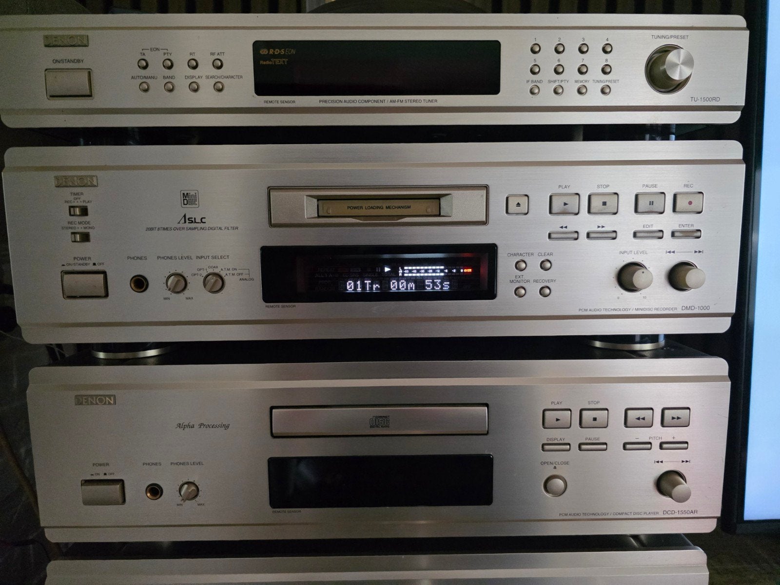 te koop denon minidis speler dmd 1000, Ophalen, Minidisc-recorder