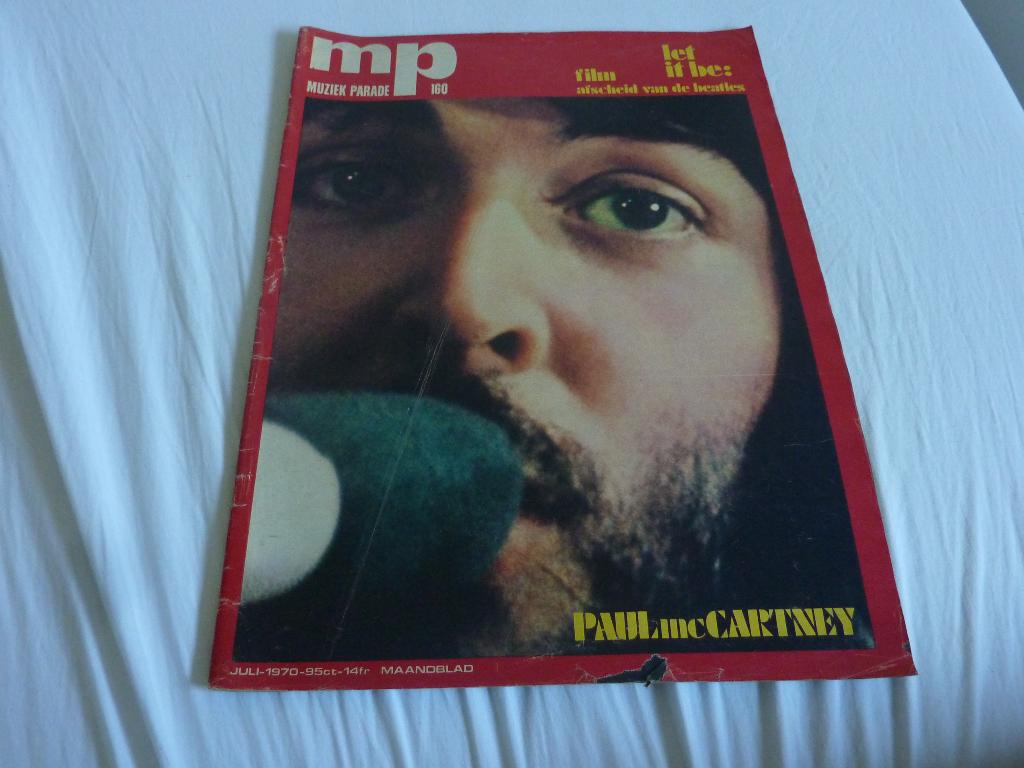 MUZIEK PARADE NR 160`70-CUBY-BEATLES-MOODY BLUES-P GREEN, Verzamelen, Tijdschriften, Kranten en Knipsels, Verzenden, 1960 tot 1980