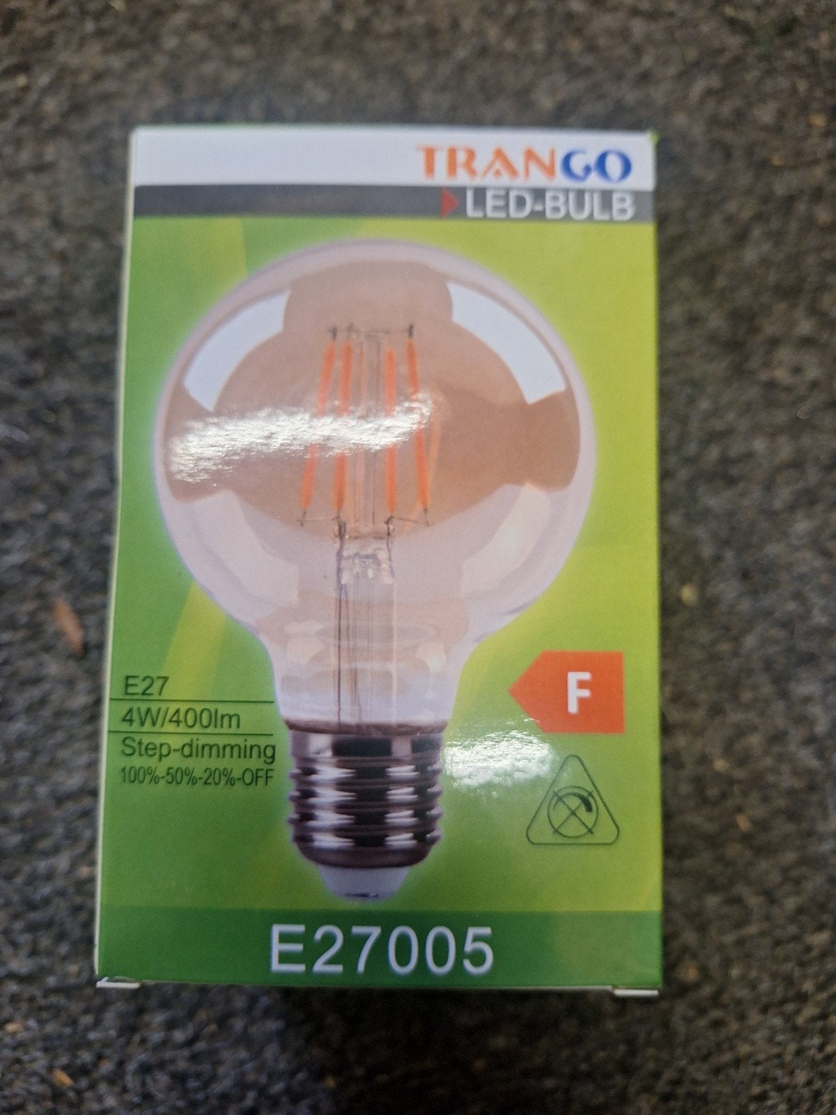 Ledlamp met filament e27 4w. (evt 6 stuks), Huis en Inrichting, Lampen | Losse lampen, Ophalen of Verzenden, Nieuw, E27 (groot)