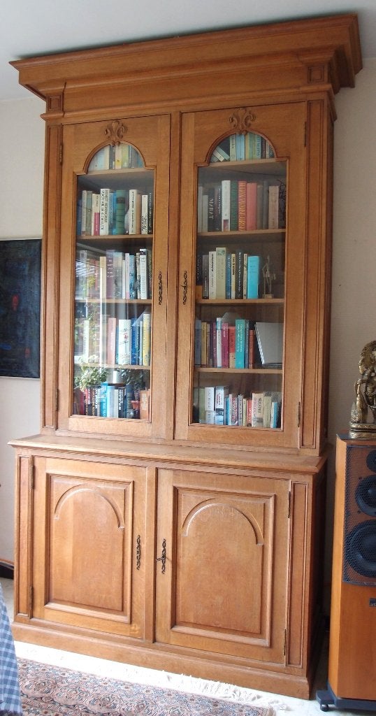 Boekenkast, Ophalen, 100 tot 150 cm, 200 cm of meer, Eikenhout