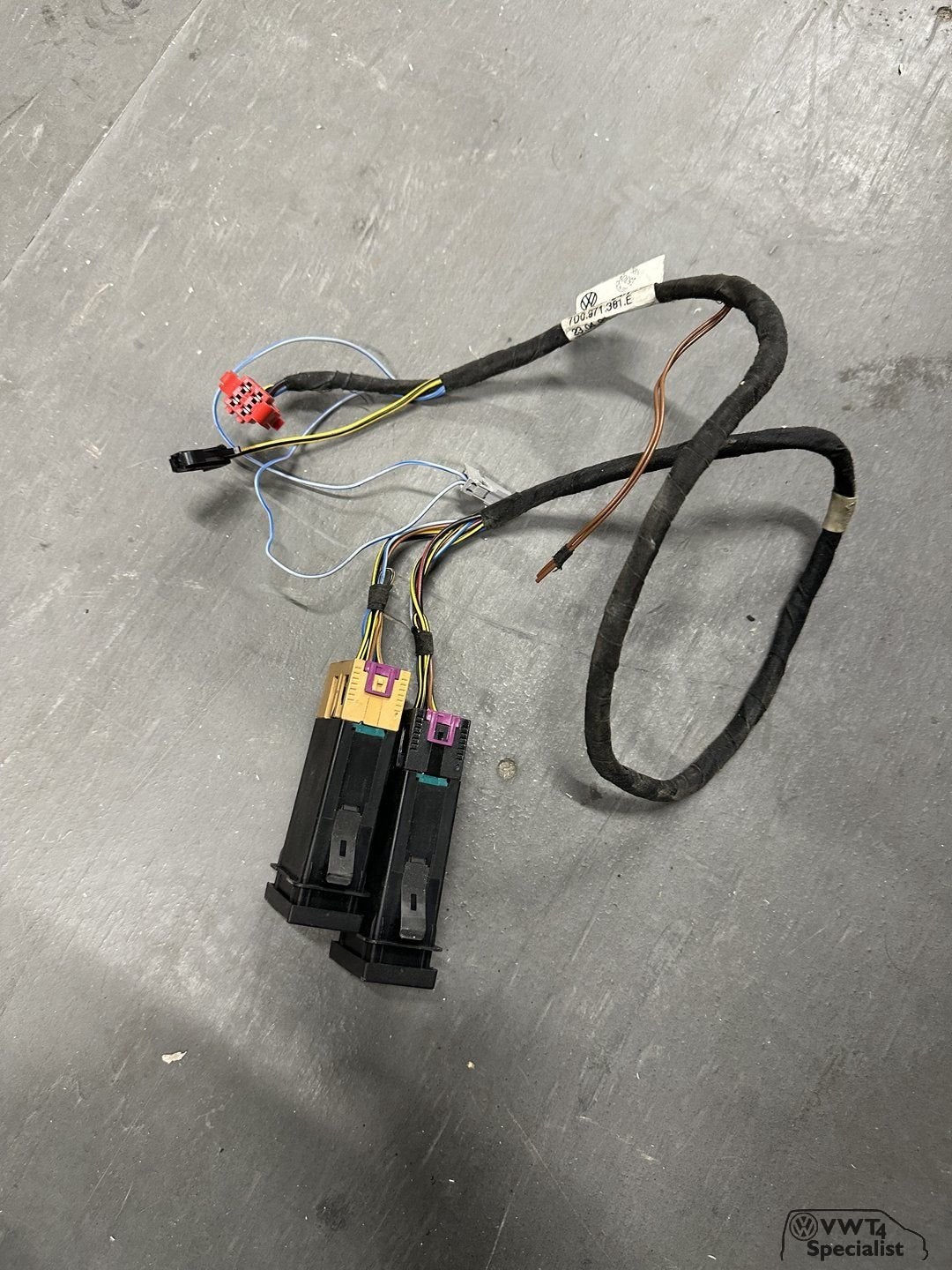 Volkswagen Transporter VW T4 stoelverwarming kabelboom compl, Gebruikt, -, Volkswagen, -