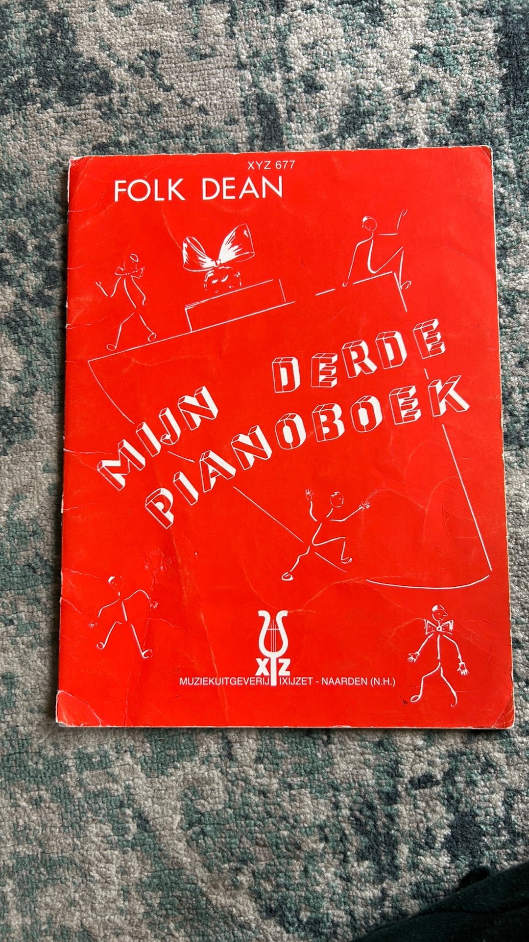 Folk dean mijn derde pianoboek, Klassiek, Les of Cursus, Ophalen of Verzenden, Zo goed als nieuw