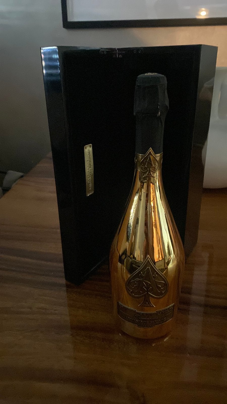Armand de Brignac Gold 750ML, Ophalen of Verzenden, Nieuw, Frankrijk