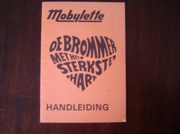 Mobylette 1971 bromfiets handleiding instructie boekje, Ophalen of Verzenden, Gebruikt