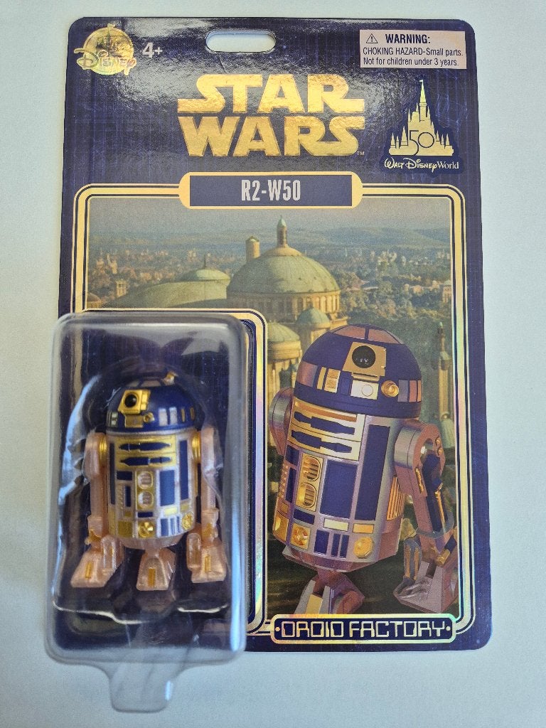 Star Wars Droid Factory Disney R2-W50 50th Anniv Asromech, Ophalen of Verzenden, Nieuw, Actiefiguurtje