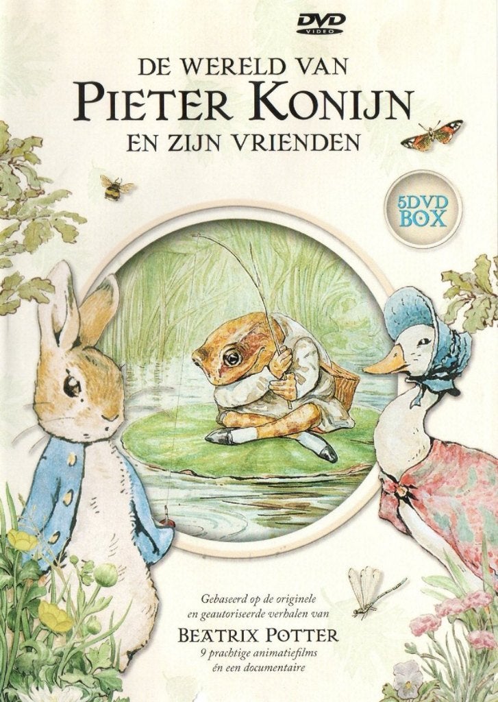 Wereld van Pieter Konijn + Vrienden - B.Potter, Sealed 5 dvd, Cd's en Dvd's, Europees, Tekenfilm, Alle leeftijden, Ophalen of Verzenden