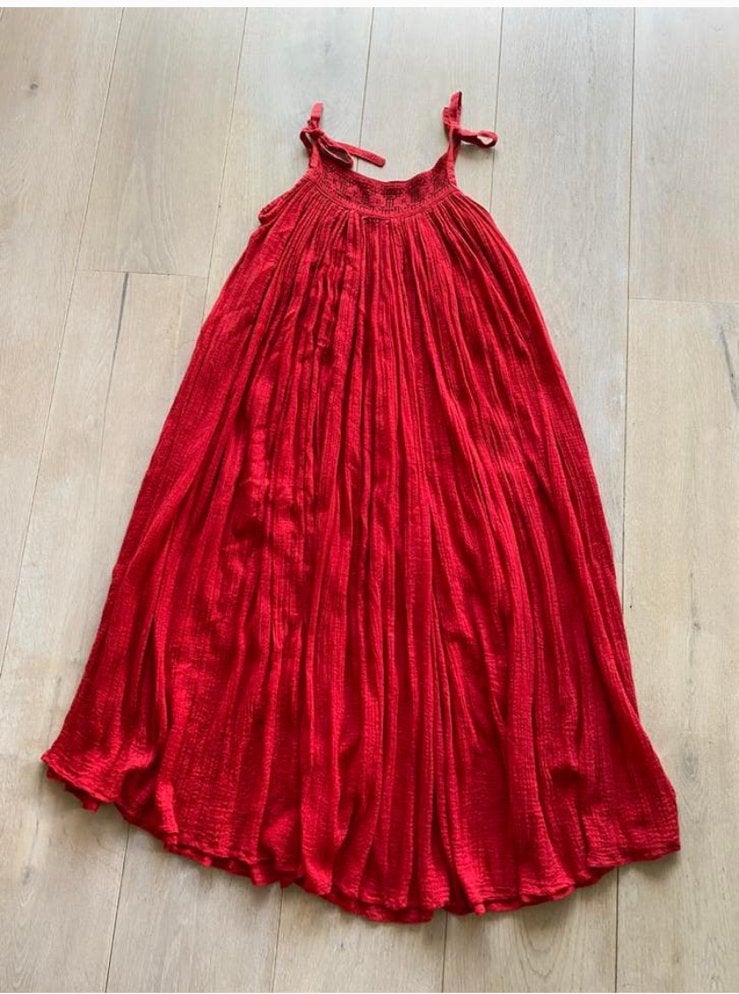One size jurk hippie boho ibiza, Maat 38/40 (M), Ophalen of Verzenden, Zo goed als nieuw, Rood