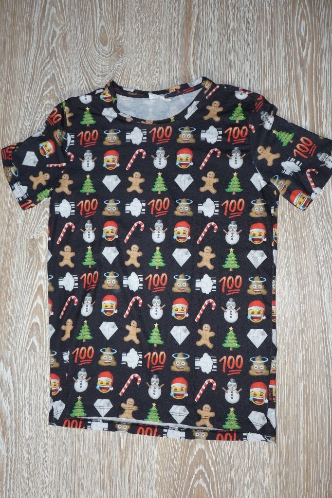 z.g.a.n Cool Cat Emoij t-shirt mt 170-176, Coolcat, Ophalen of Verzenden, Zo goed als nieuw, Shirt of Longsleeve