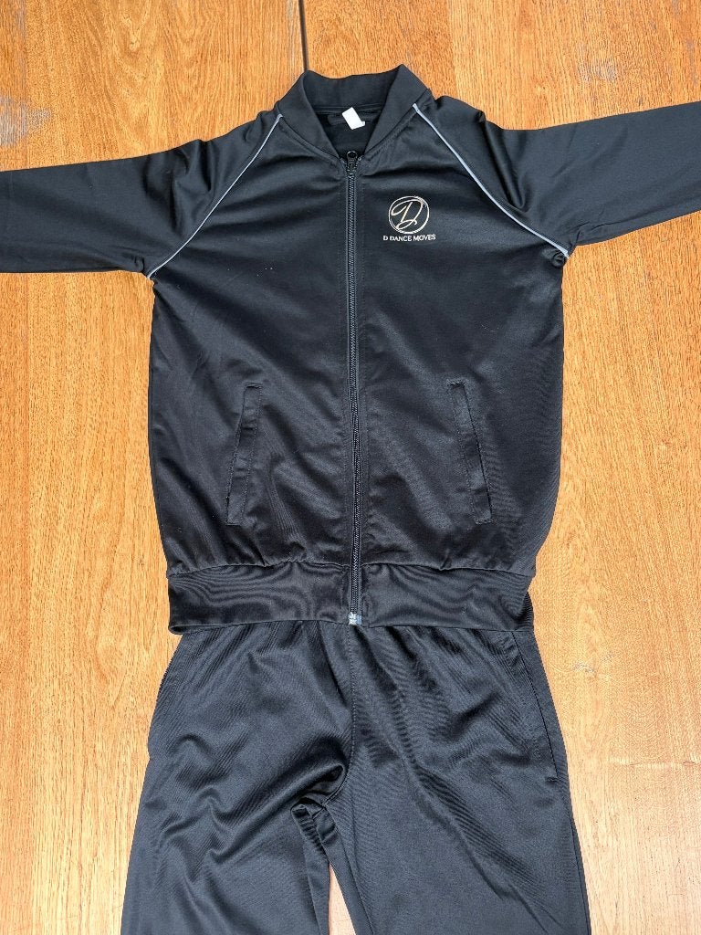 D Dance Moves trainingspak zwart – vest + lange broek, Ophalen, Zwart, Overige maten, Zo goed als nieuw