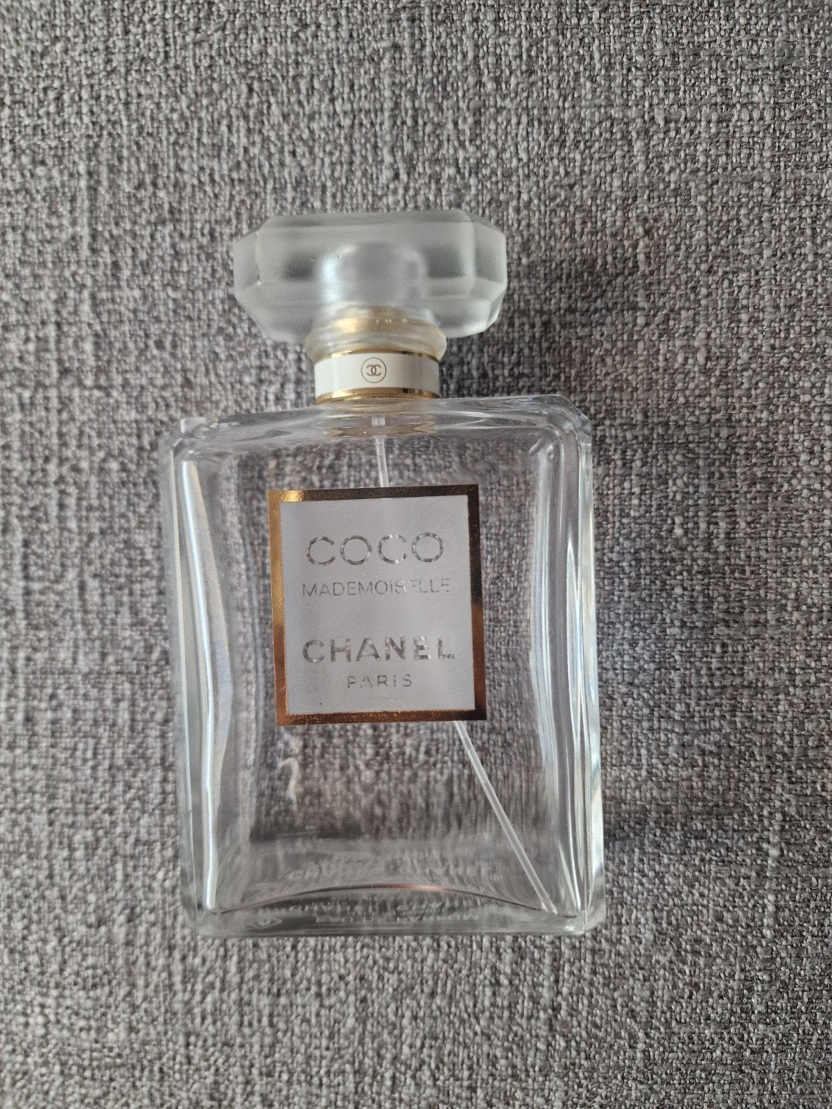 Leeg flesje Chanel Coco Mademoiselle Eau de Parfum 200 ml, Ophalen of Verzenden, Gebruikt