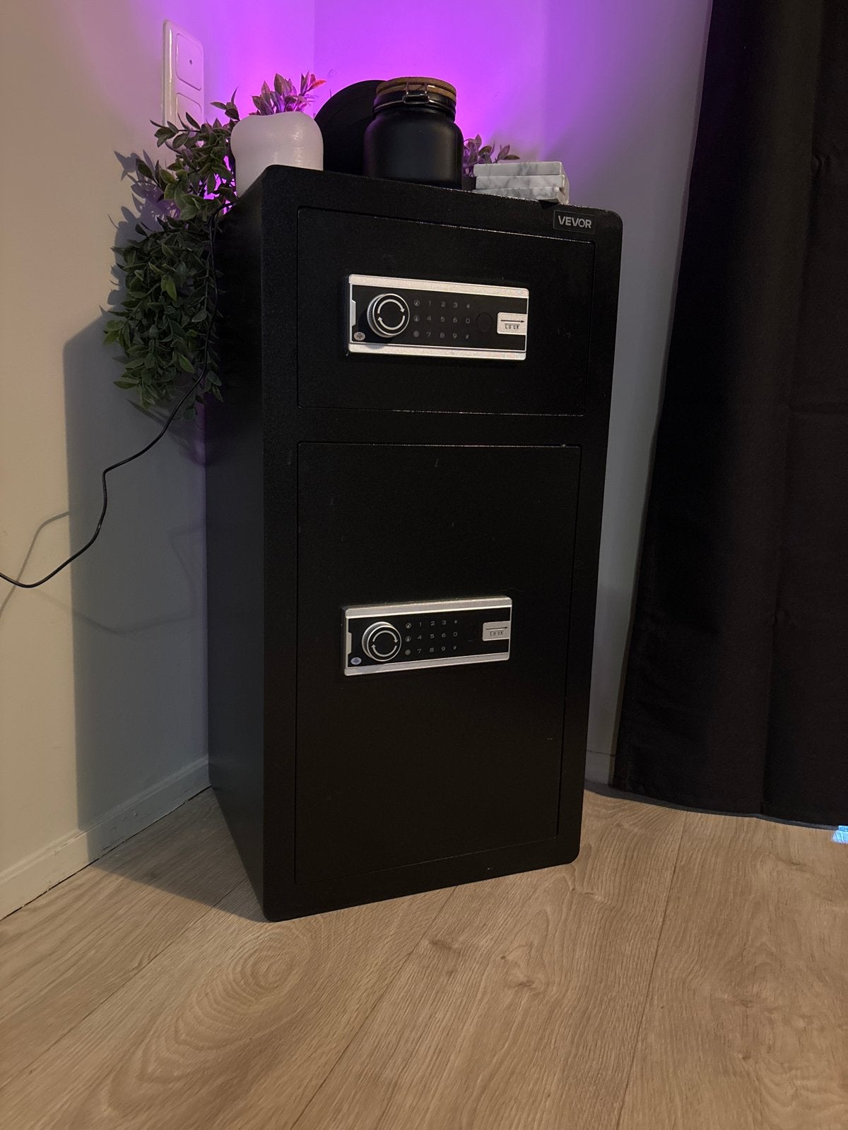 Vevor Kluis met Dubbele Deur en Elektronisch Slot, Ophalen, Zo goed als nieuw, Brandkast