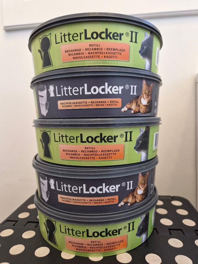 LitterLocker 2 navulcasettes (x5), Ophalen of Verzenden, Nieuw, Gesloten