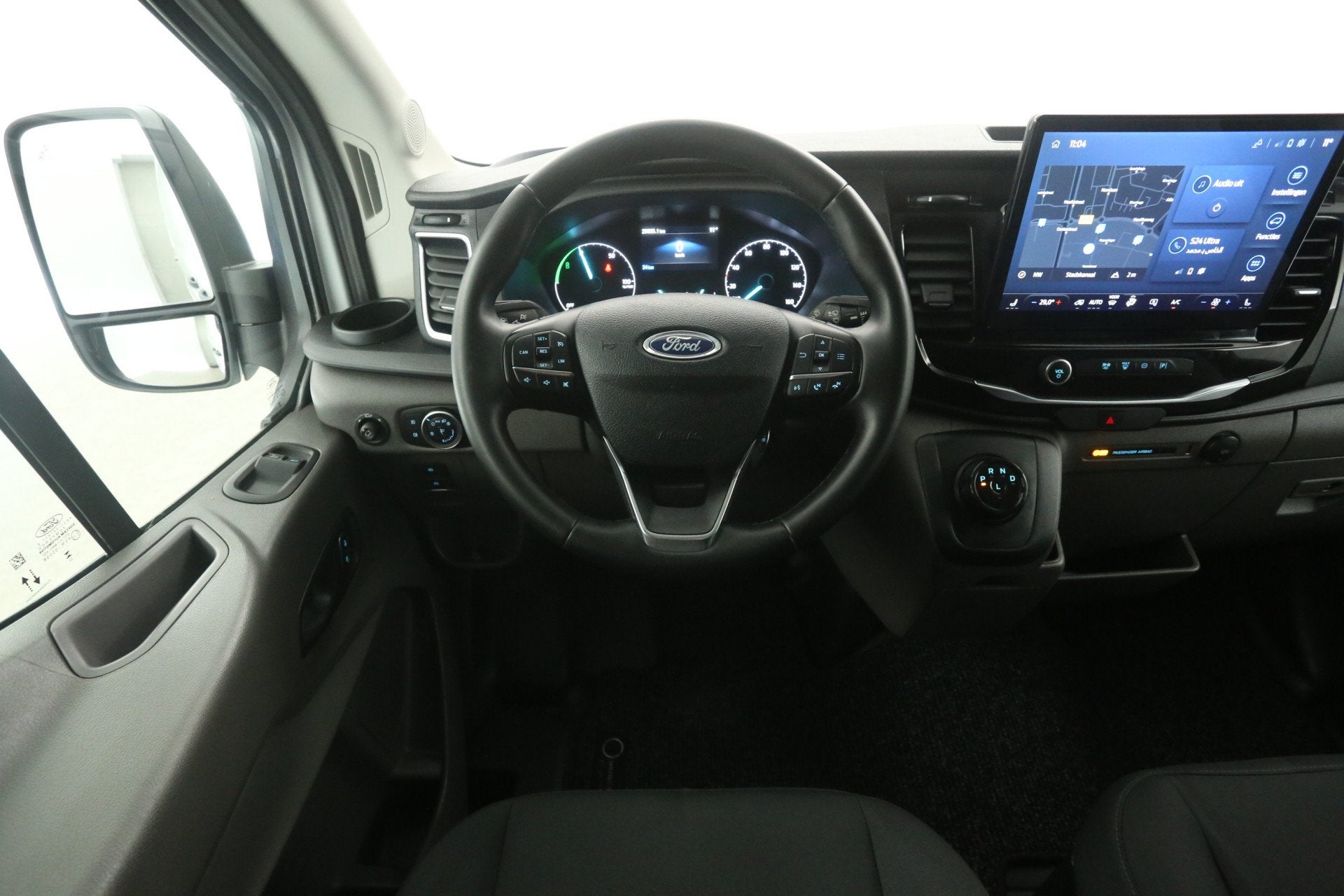 Ford E-Transit L2H2 68 kWh 184PK | Snelladen | SOH 96% | Cli, Automaat, 750 kg, Wit, Origineel Nederlands