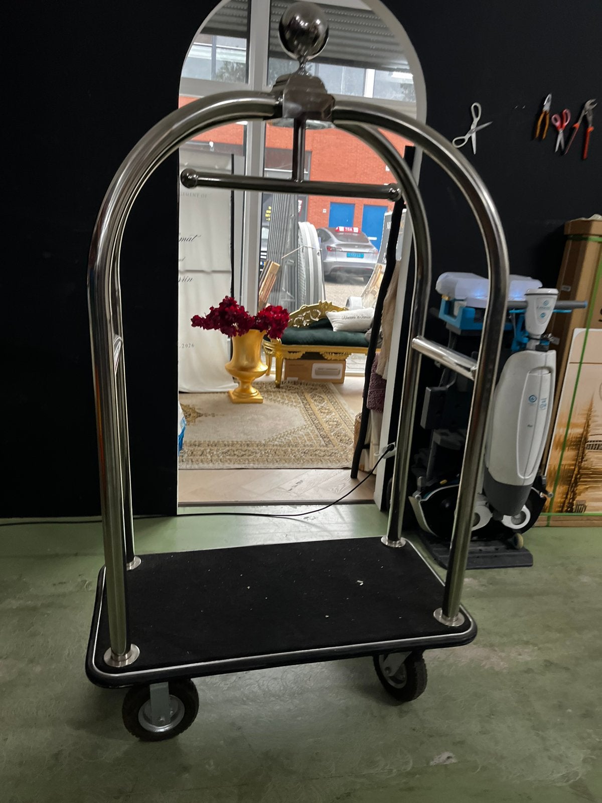 Bagage trolly van Echols, 100 liter of meer, Ophalen, Zo goed als nieuw, Transportkar