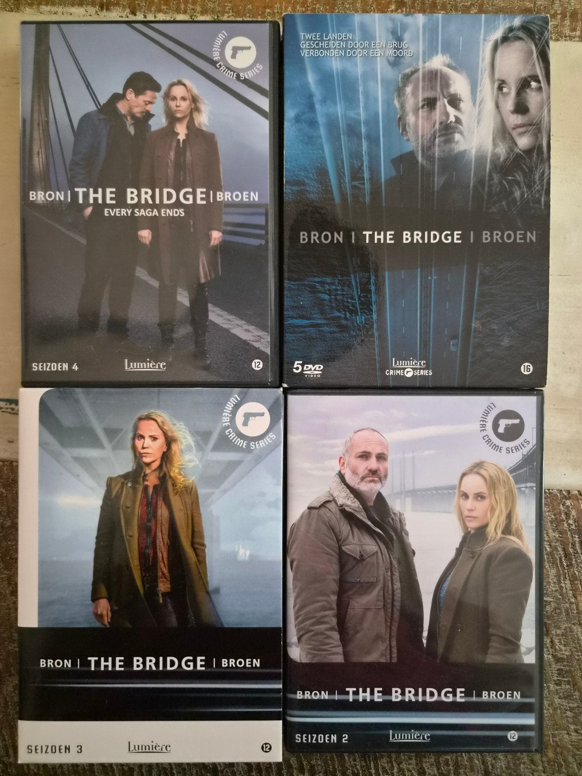 The Bridge 4 seizoenen, Vanaf 12 jaar, Ophalen of Verzenden, Zo goed als nieuw, Detective en Krimi