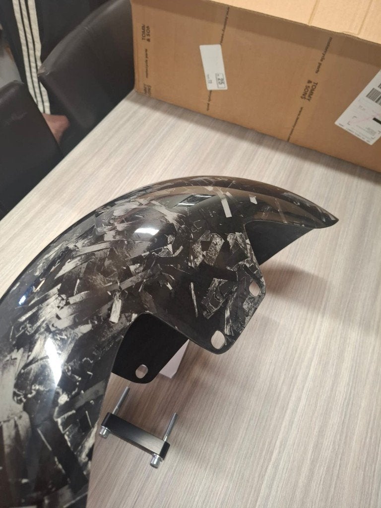Forced carbon voor spatbord harley davidson 17-19inch, Ophalen of Verzenden, Nieuw