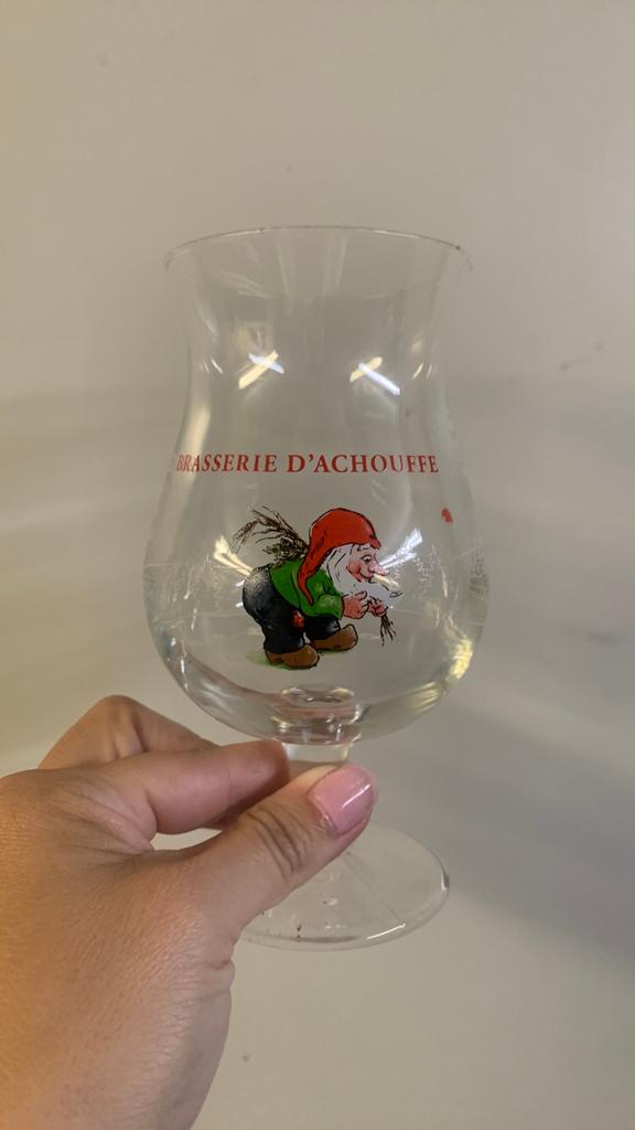 Chouffe glazen (7), Ophalen of Verzenden, Zo goed als nieuw, Glas of Glazen, Overige merken
