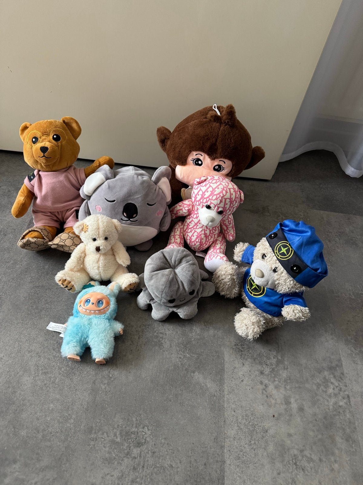 Diverse knuffels: beren, koala, octopus en meer, Kinderen en Baby's, Speelgoed | Knuffels en Pluche, Gebruikt, Beer, Ophalen of Verzenden