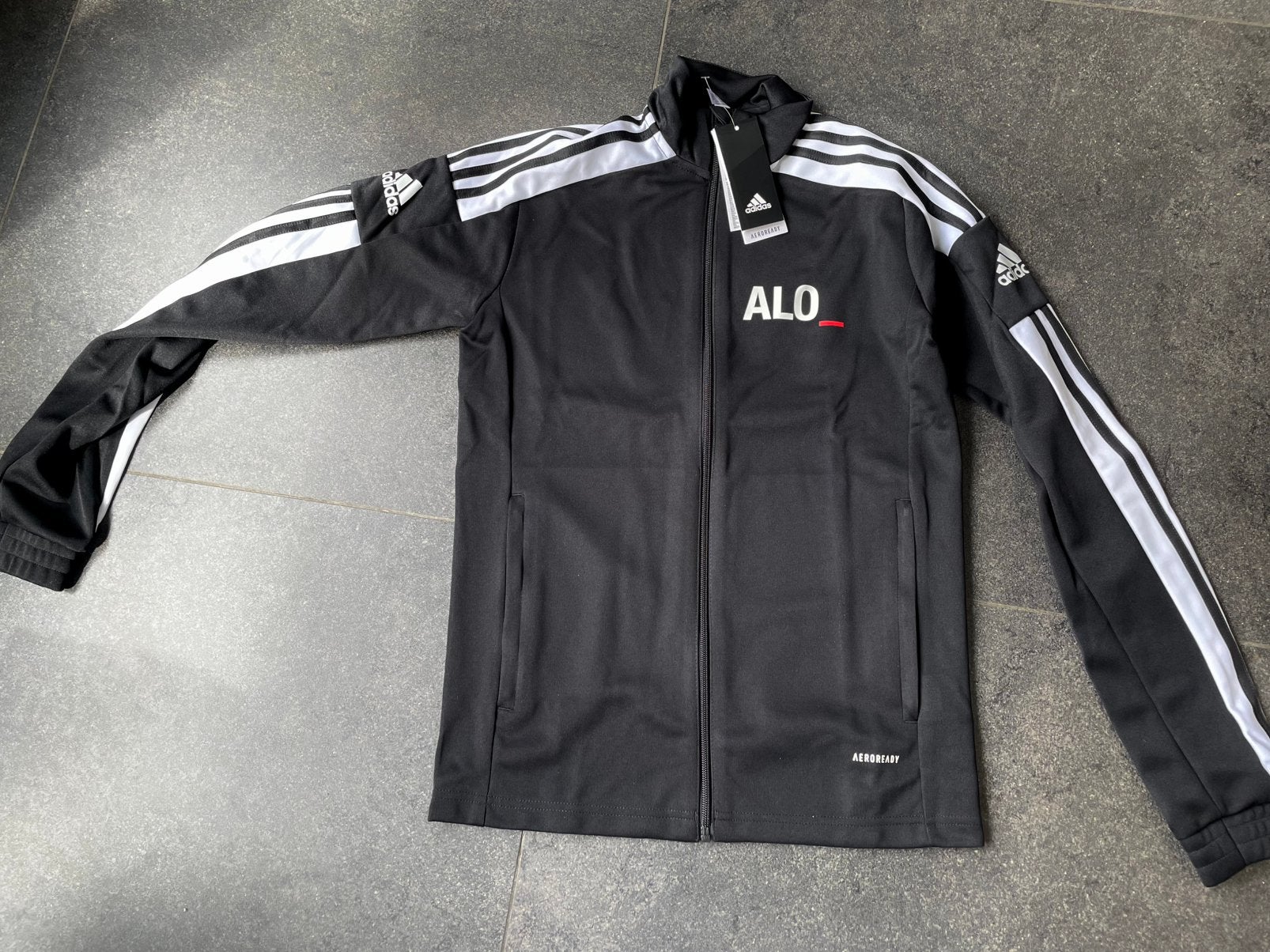 Sportkleding ALO HAN trainingsjack maat S, Kleding | Heren, Zwart, Nieuw, Ophalen of Verzenden, Algemeen