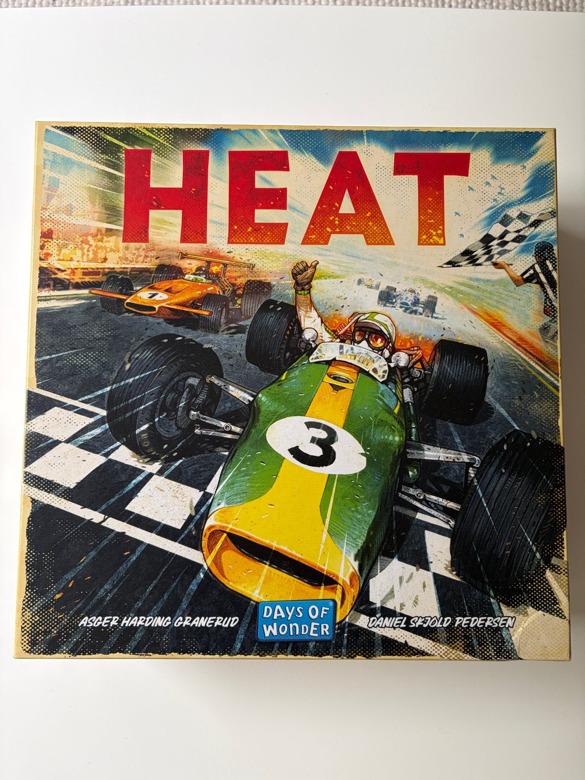 Heat: Pedal to the Metal bordspel - Zo goed als nieuw, Een of twee spelers, Ophalen, Zo goed als nieuw