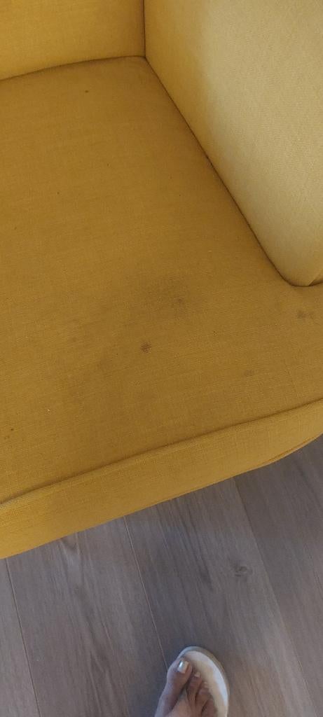 Ikea yellow sofa, Huis en Inrichting, Banken | Sofa's en Chaises Longues, Ophalen, Gebruikt, Eenpersoons