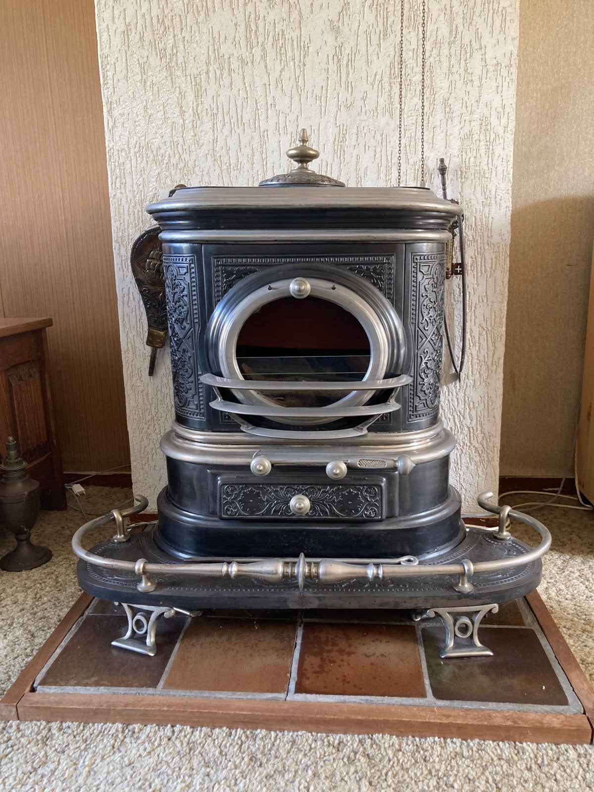 Kachel, Huis en Inrichting, Kachels, Ophalen, Gebruikt, Overige brandstoffen, Gevelkachel