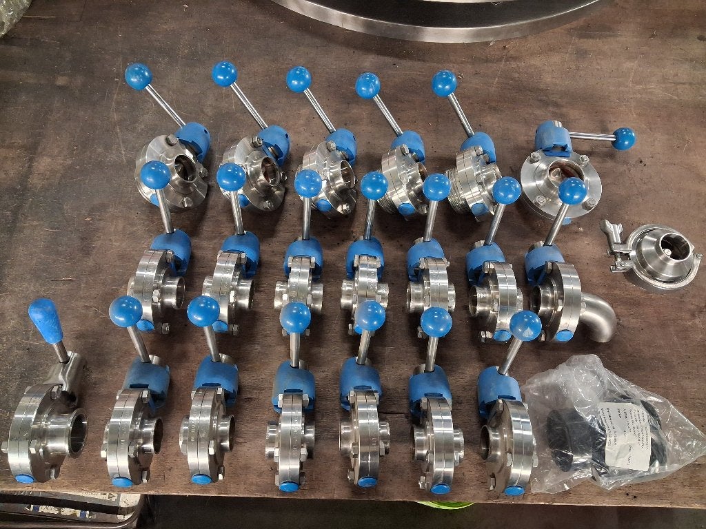Vlinderkleppen rvs gereviseerd, Ophalen