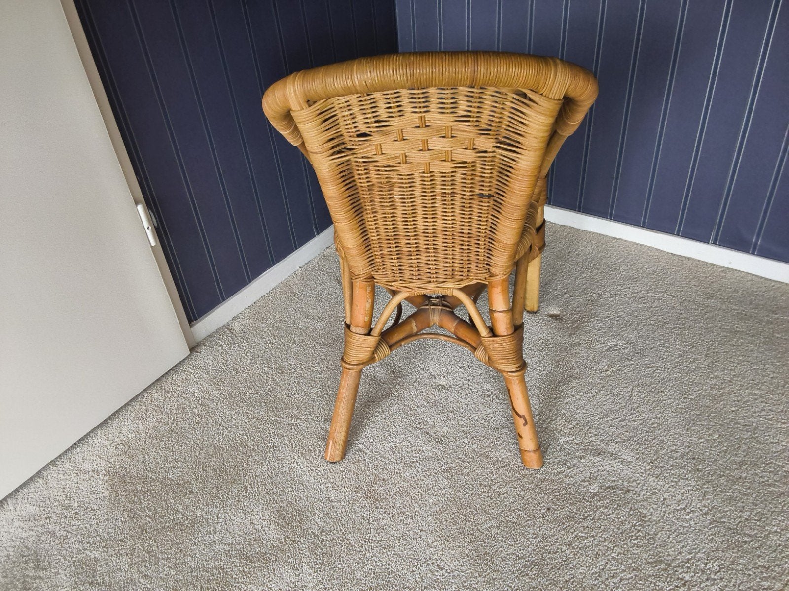 rieten kinderstoeltje, Kinderen en Baby's, Kinderstoelen, Ophalen, Zo goed als nieuw, Overige typen