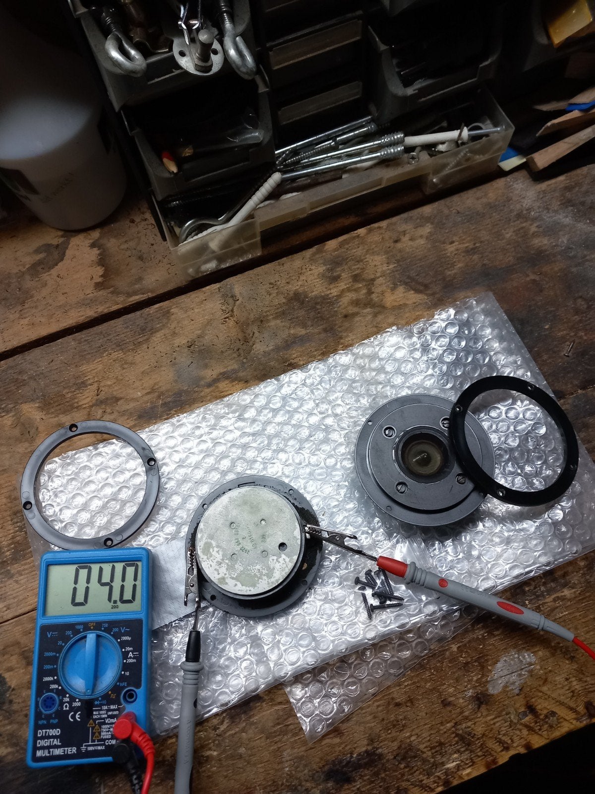 Philips tweeters aangeboden met ringen AD 160 / t4, Ophalen of Verzenden