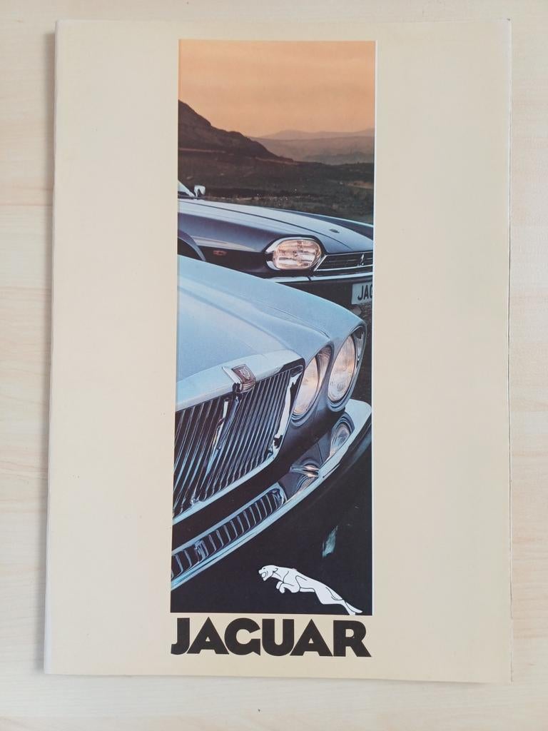 Jaguar Autofolders 1983 - Originele Brochure, Ophalen of Verzenden, Gelezen, Overige merken